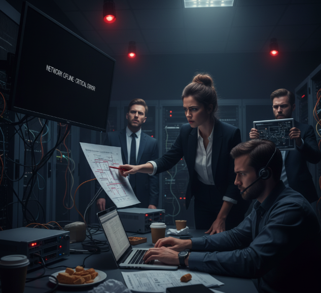 When Networks and Systems Go Dark