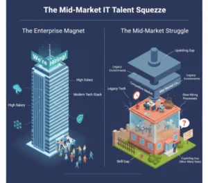 Why Mid-Market Companies Struggle With IT Talent